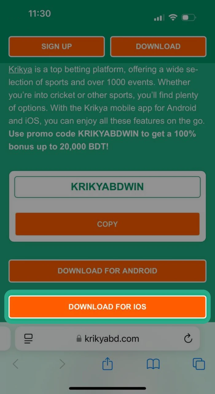 krikya app ios open casino website